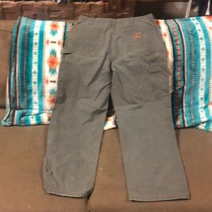 Carhartt pants 34 x 32 green